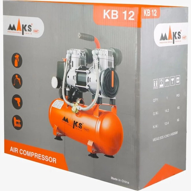 کمپرسور باد بی صدا مکس KB12