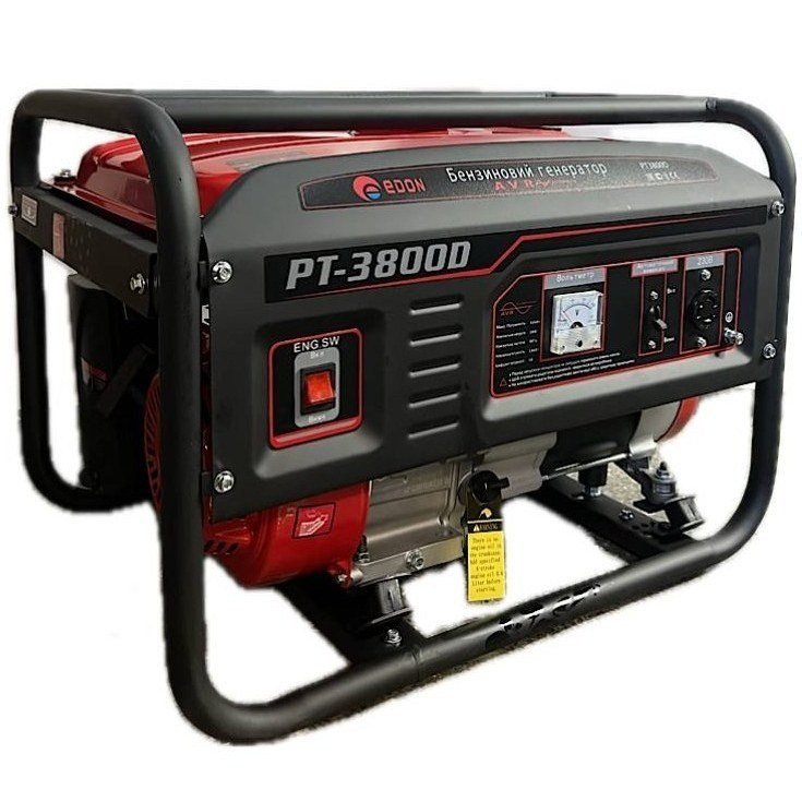 موتور برق ژنراتور 3000 وات بنزینی ادون مدل EDON PT-3800D