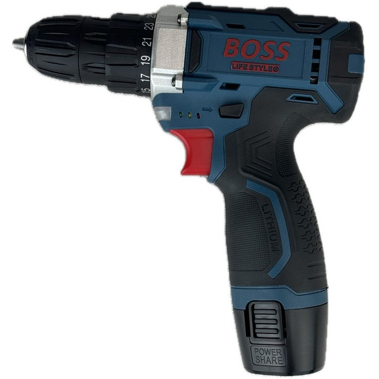 دریل شارژی 18 ولت تک باطری باس مدل Li-ion 18v