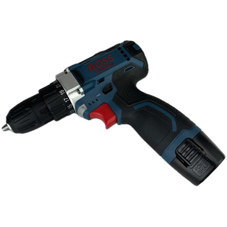 دریل شارژی 18 ولت تک باطری باس مدل Li-ion 18v